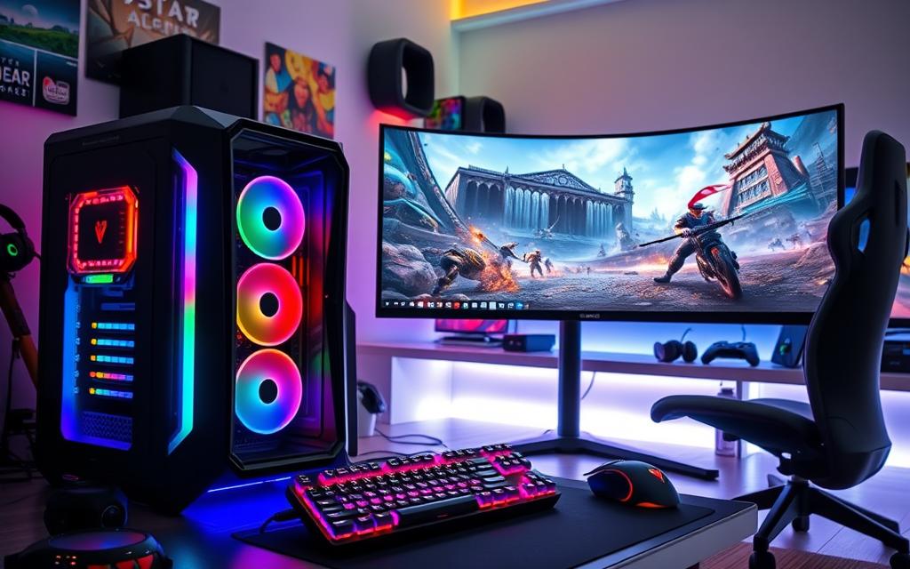 how to set up pc for gaming